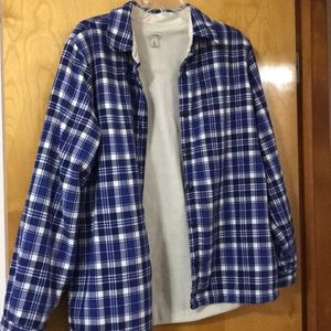L.L. Bean fleece lined flannel
